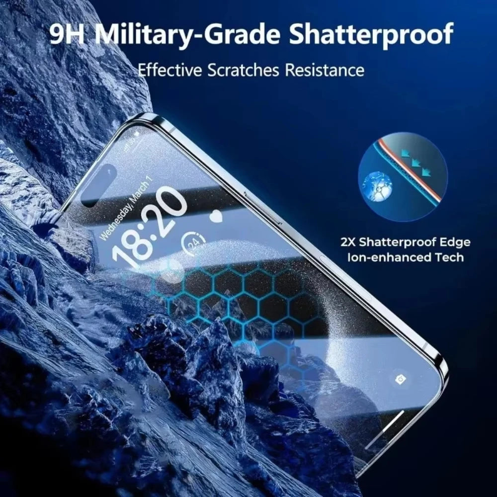 Privacy Screen Protectors For iPhone 15 13 12 14 16 17 Pro Max