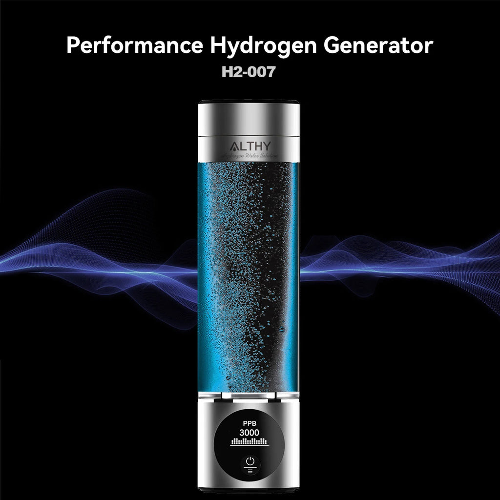 ALTHY Water Bottle, Performance Hydrogen