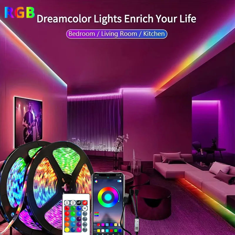 LED Strip Light 30M Bluetooth Remote