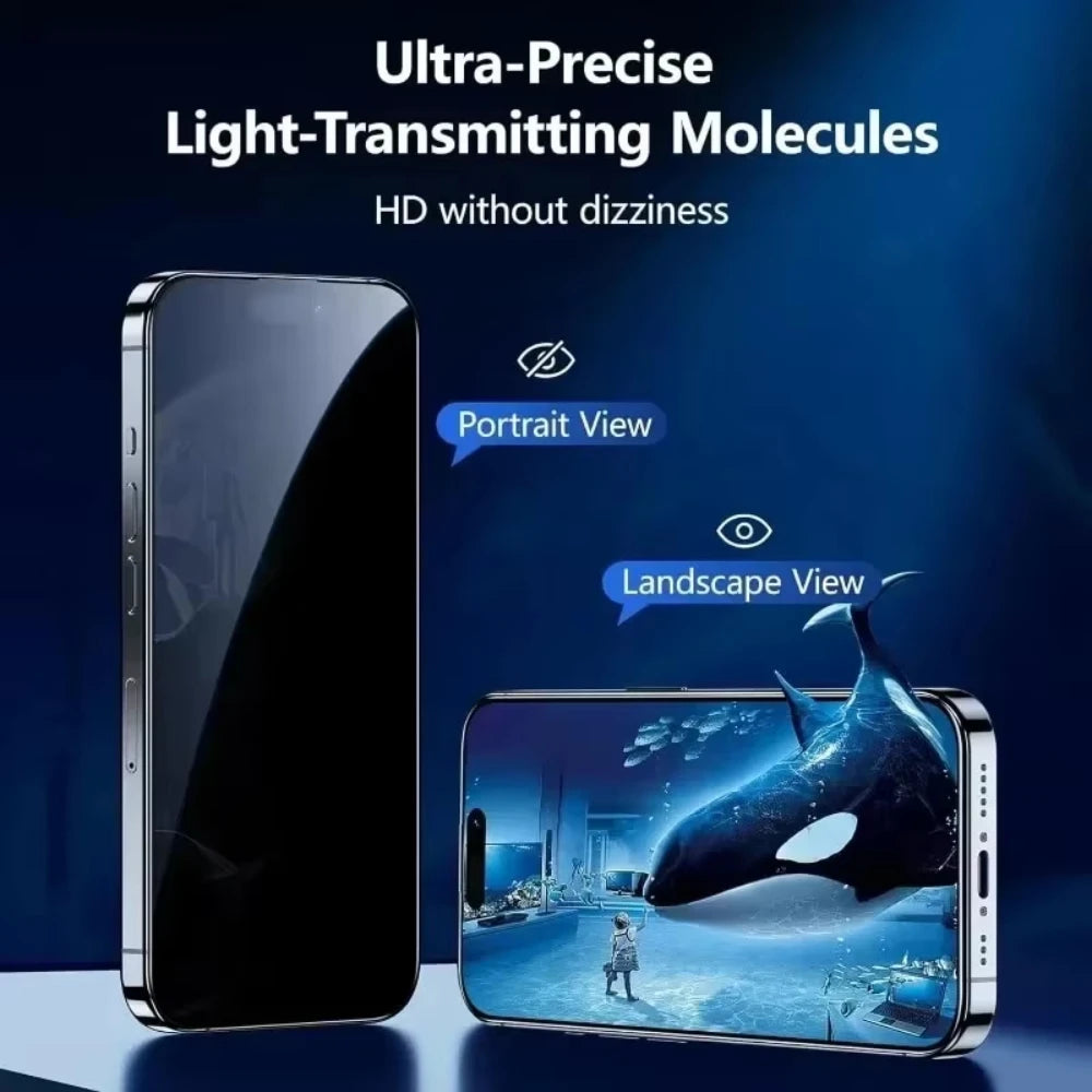 Privacy Screen Protectors For iPhone 15 13 12 14 16 17 Pro Max