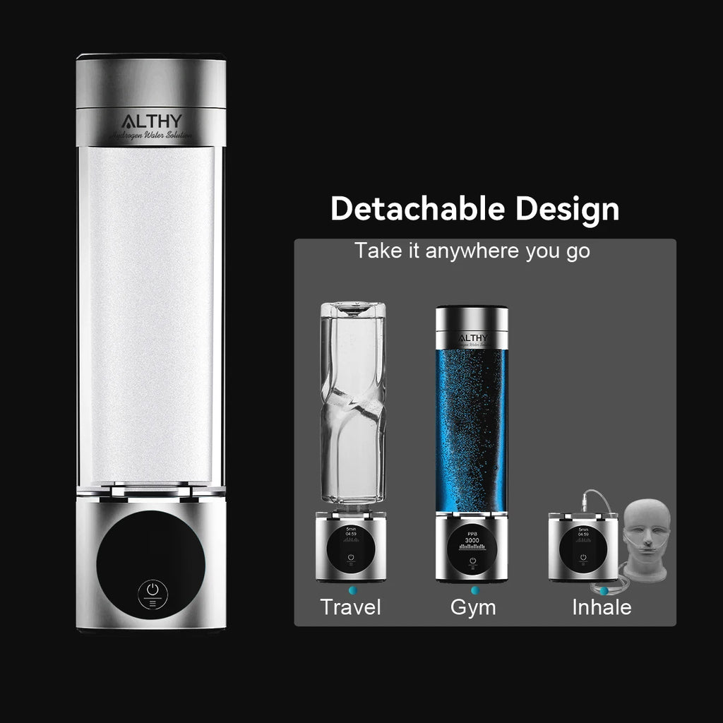 ALTHY Water Bottle, Performance Hydrogen