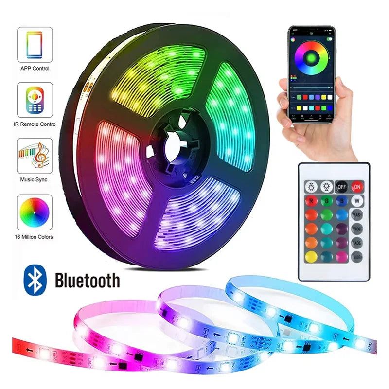 LED Strip Light 30M Bluetooth Remote