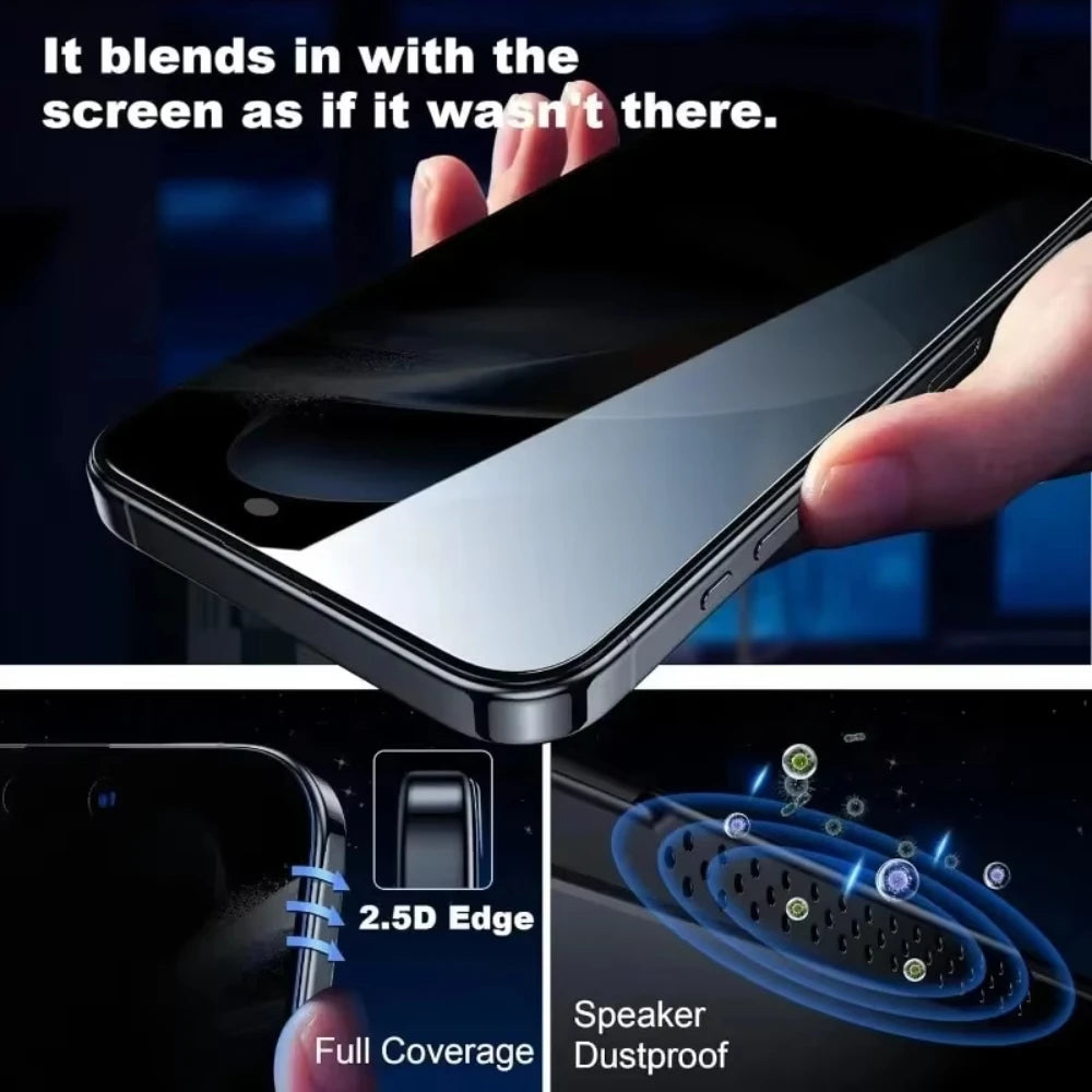 Privacy Screen Protectors For iPhone 15 13 12 14 16 17 Pro Max