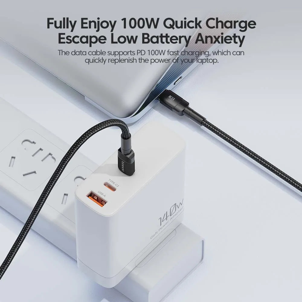 Type C to USB C Cable Fast Charging