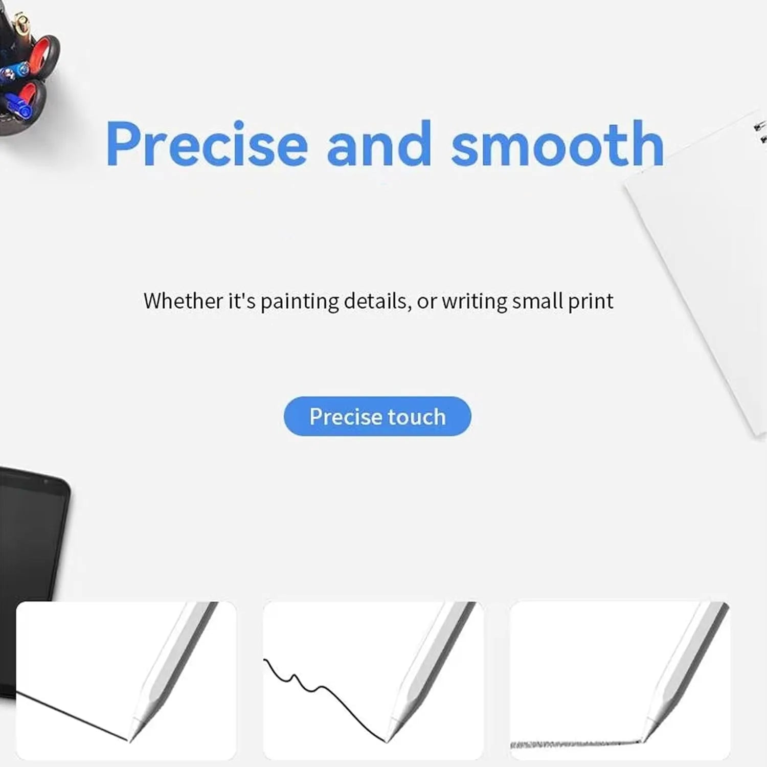 New universal styluses for Android, IOS tablets, capacitive pens, screen styluses, pencils, Huawei, Samsung, Xiaomi,
Universal Stylus for Android, IOS tablets, capacitive pens, screen styluses, and Samsung.